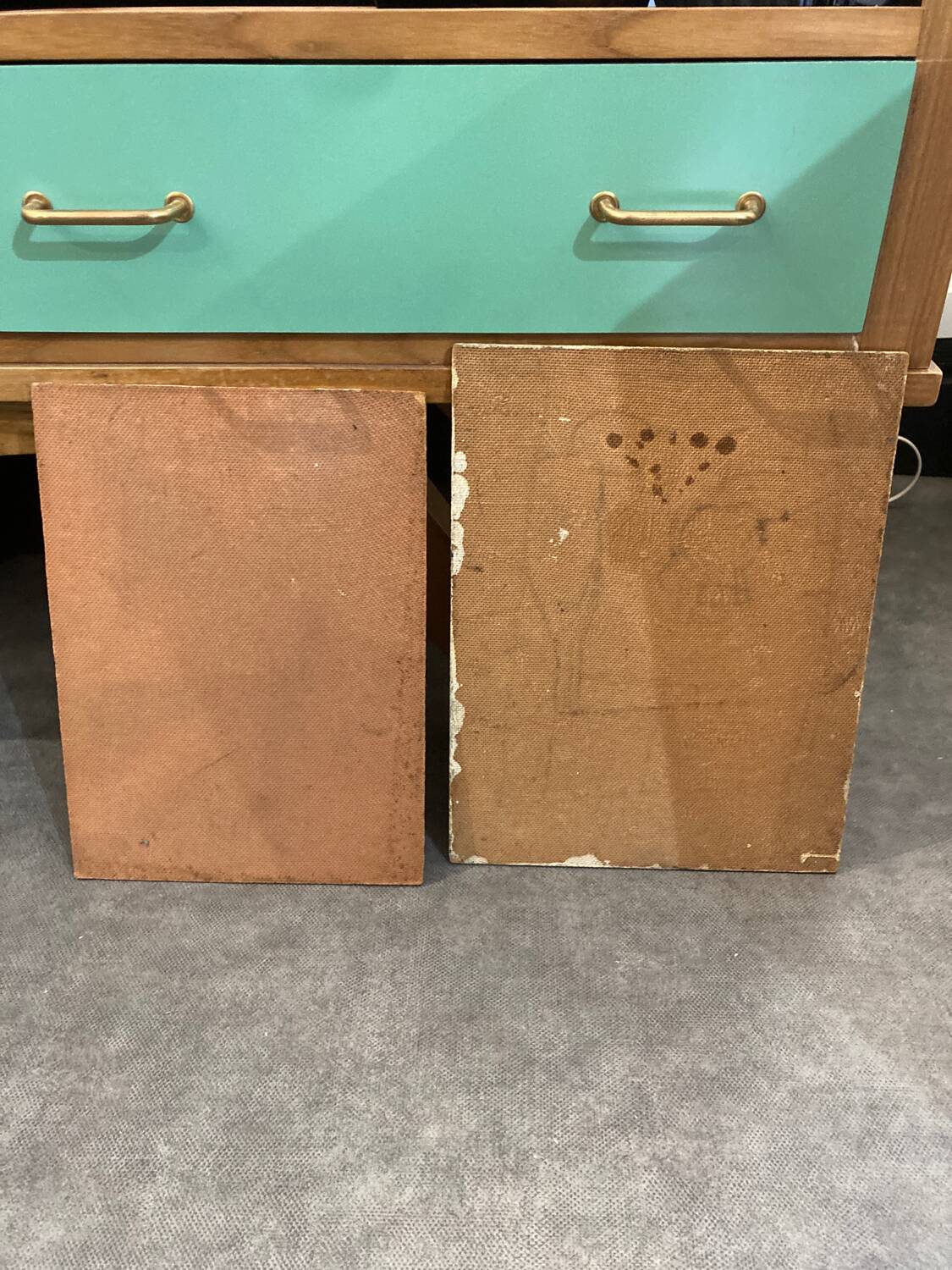 2 still lifes "Old-fashioned kitchen"