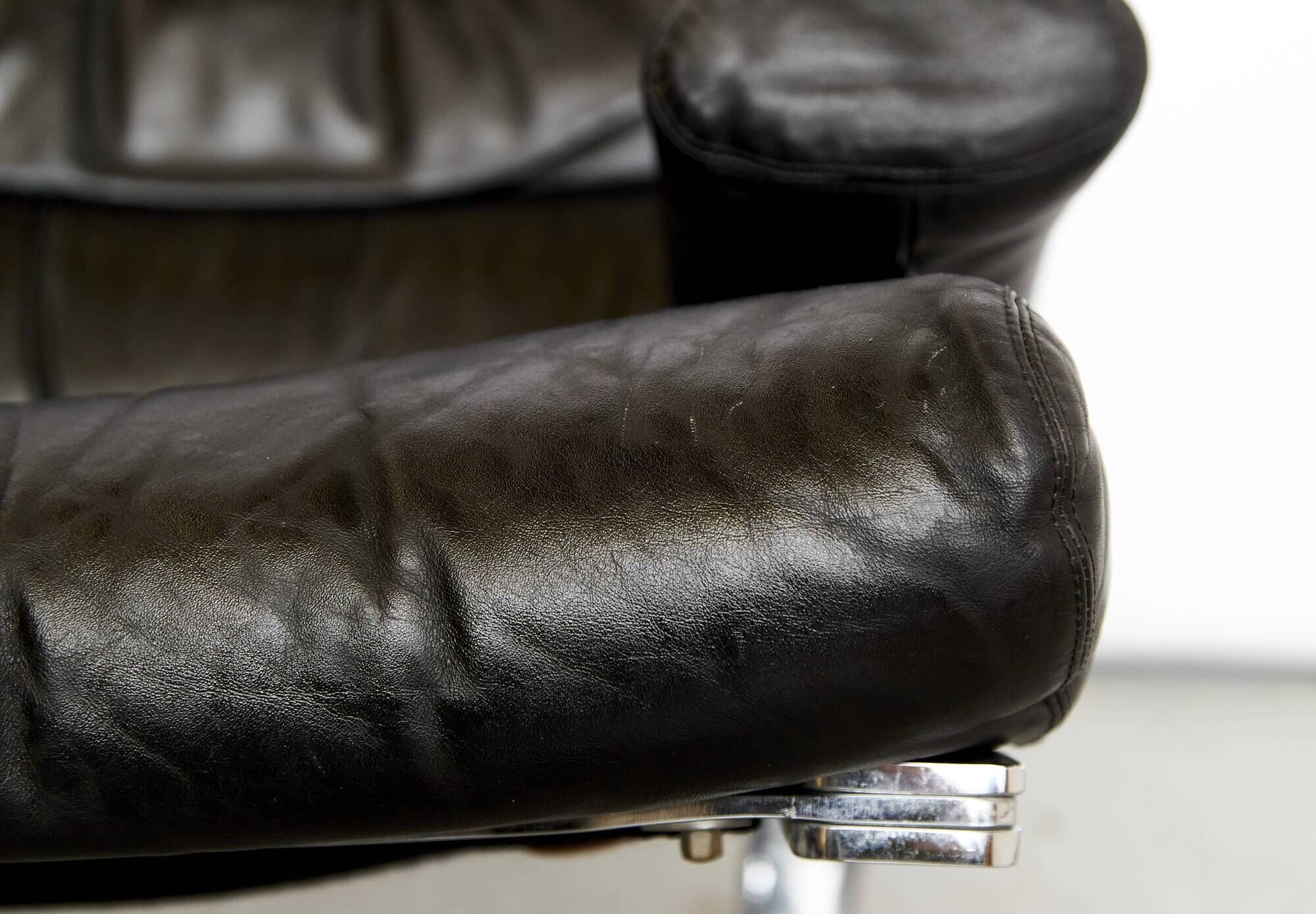 Sinus Armchair with Ottoman by Reinhold Adolf & Hans-Jürgen Schräpfer for Cor