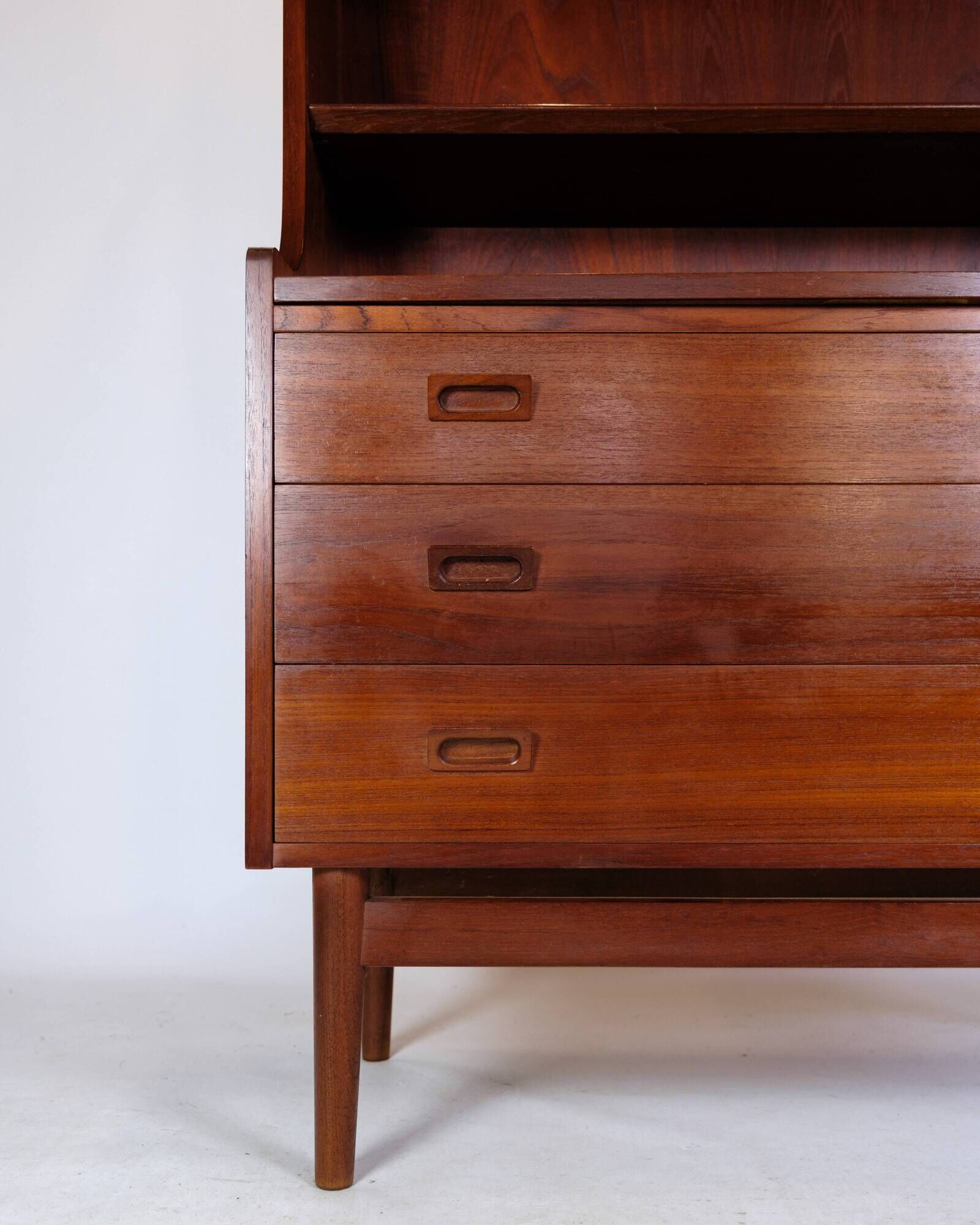 Bookcase Made In Teak wood  By Johannes Sorth Made By Bornholms Møbelfabrik From 1960s
