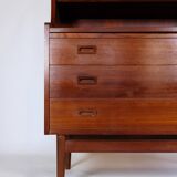 Bookcase Made In Teak wood  By Johannes Sorth Made By Bornholms Møbelfabrik From 1960s