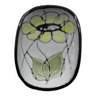 Beautiful vintage ceramic trinket dish - Vallauris Maunier