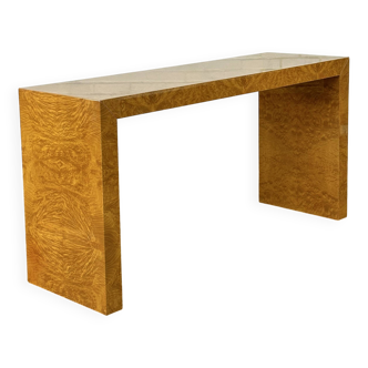 Table console avec bois de ronce de Selva
