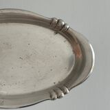 Small vintage tray in silver-plated light metal