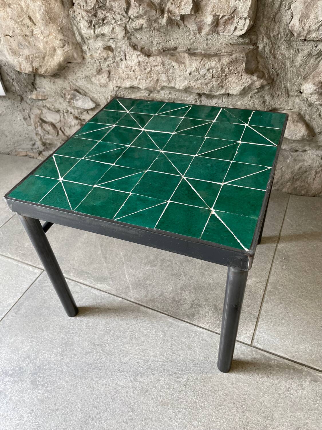 Ceramic side table