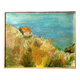 Huile sur panneau L. Bourdenx, La Cabane des Pêcheurs, d'après Monet