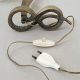 Vintage snake lamp 1970