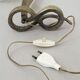 Vintage snake lamp 1970