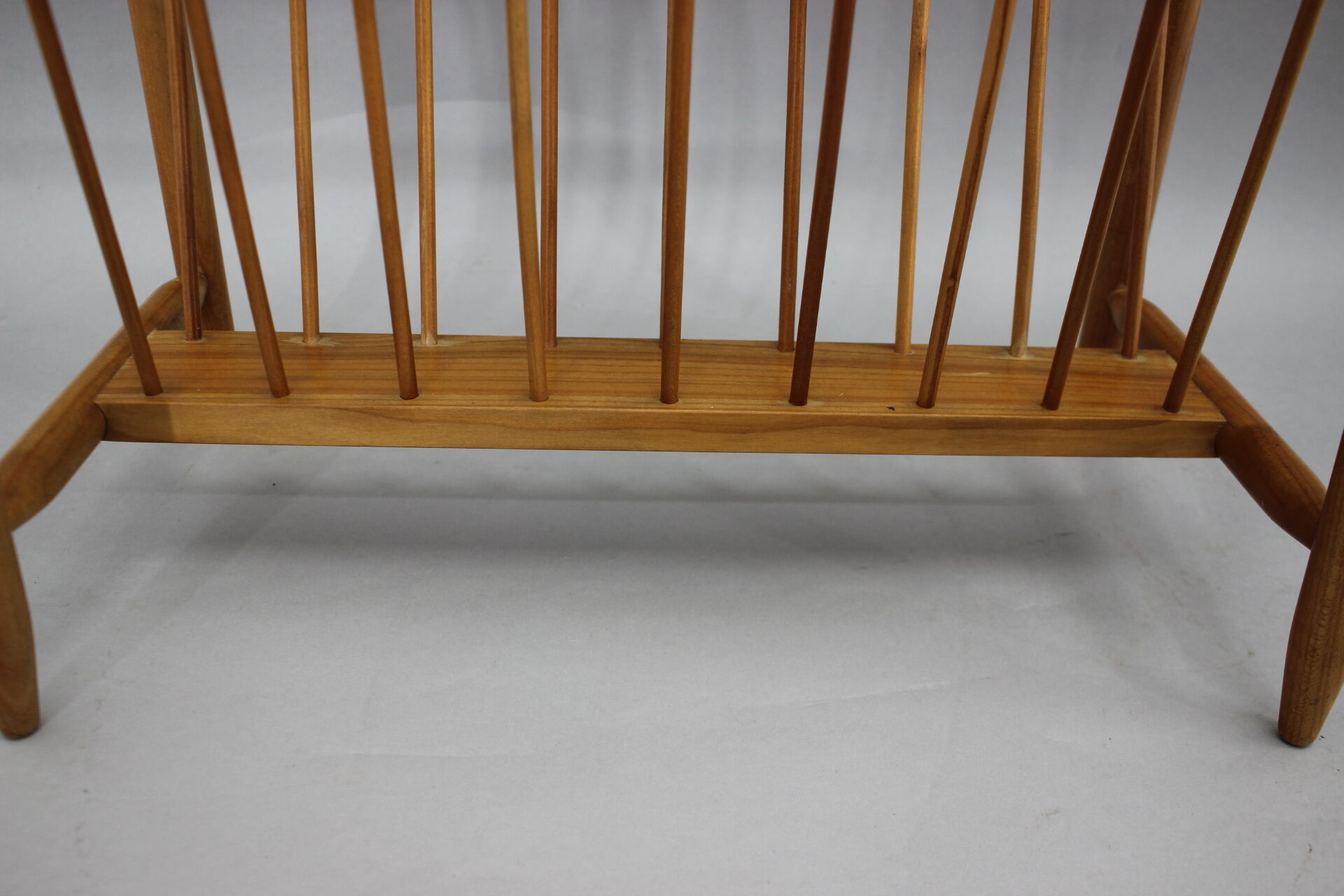 1960s uluv beech newspaper stand, czechoslovakia