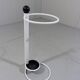 Umbrella stand in white & black by D-TEK 1980’s