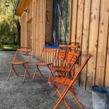 Vintage metal chair