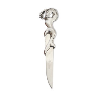 Silver Ottaviani vintage paper cutter