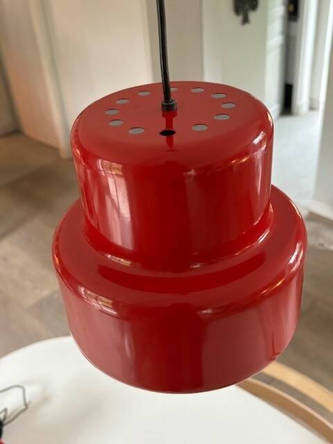 2 suspensions "Poker" de Jo Hammerborg- Danemark années 70