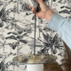 New modern amber glass pendant light - Minimalist style