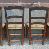 Set of 6 antique chairs