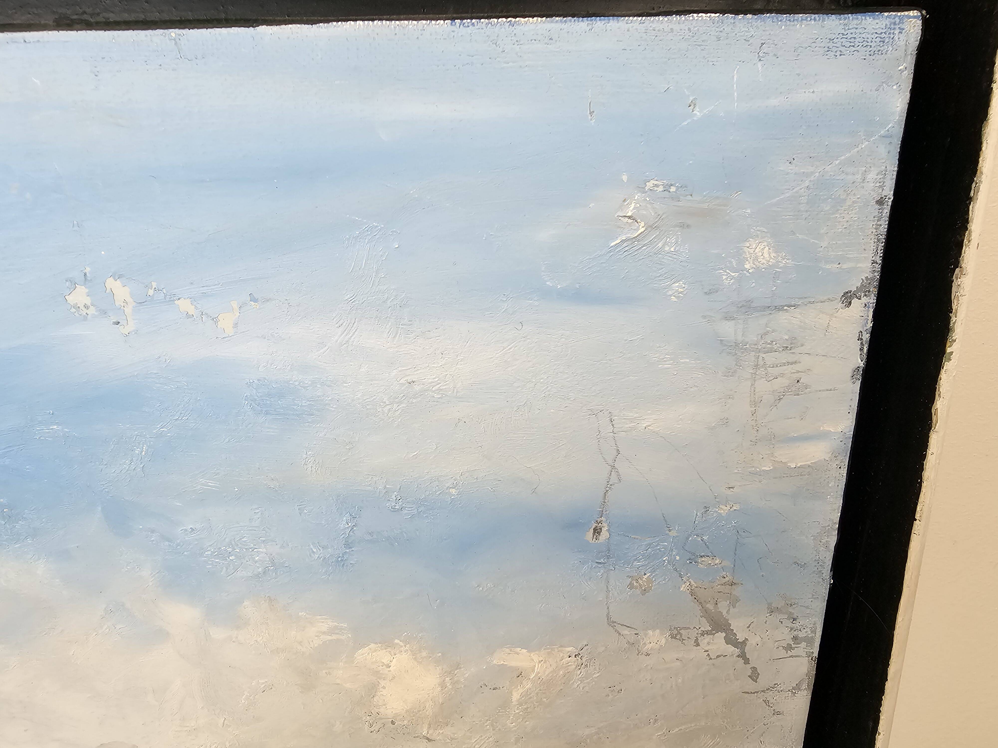 Oil on Canvas Painting of a Burgundy Landscape signed Blayo