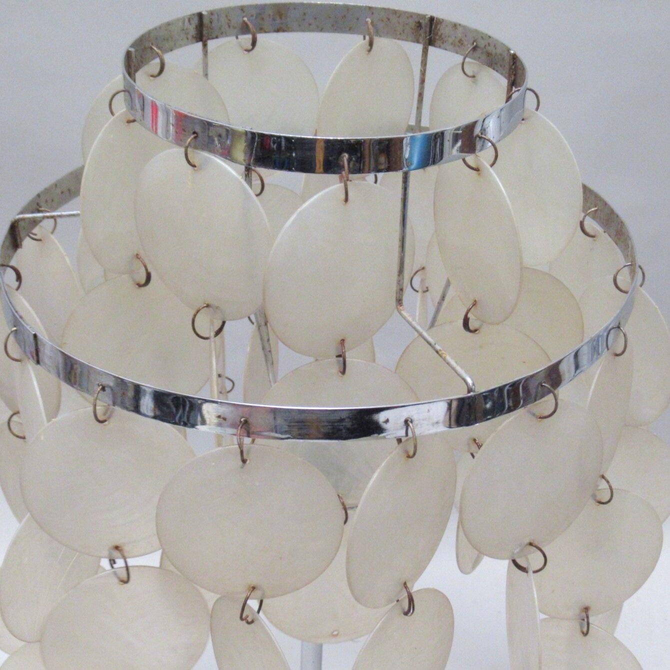 Lampe en nacre année 70