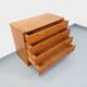 Vintage pine chest of drawers from the 1970s.