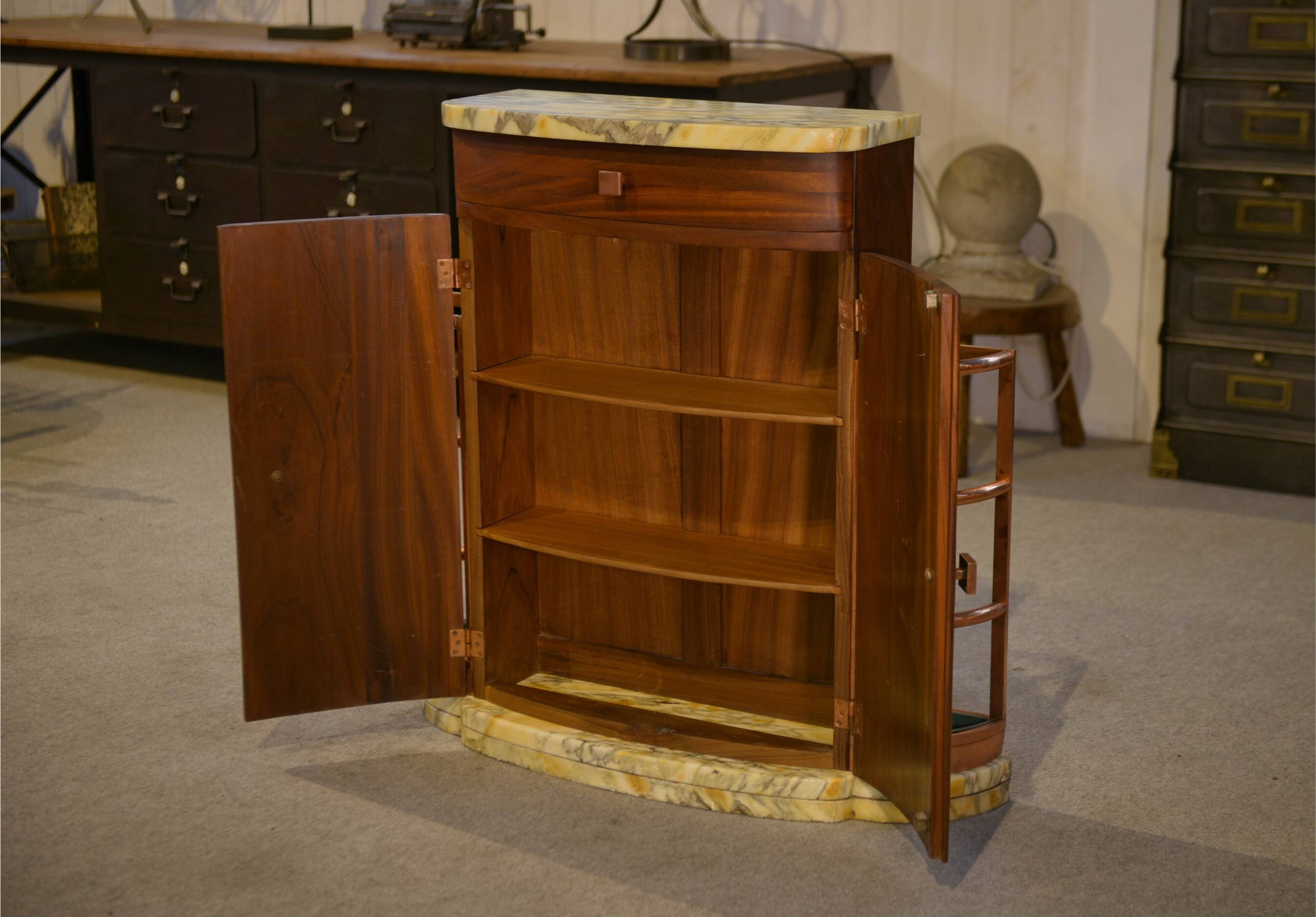 1940s Art Deco entrance/console furniture