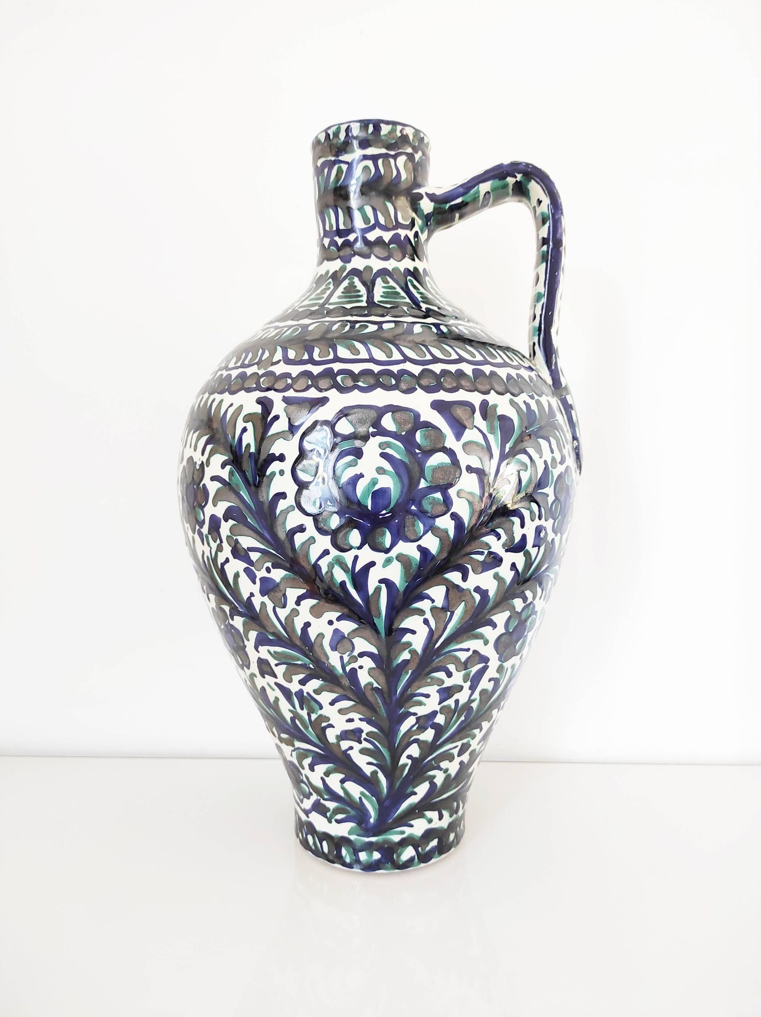 Jar / Andalusian Vase Flowers 50 cm