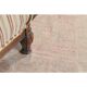 Tapis de couloir Oushak turc en laine et coton fait main, années 1970