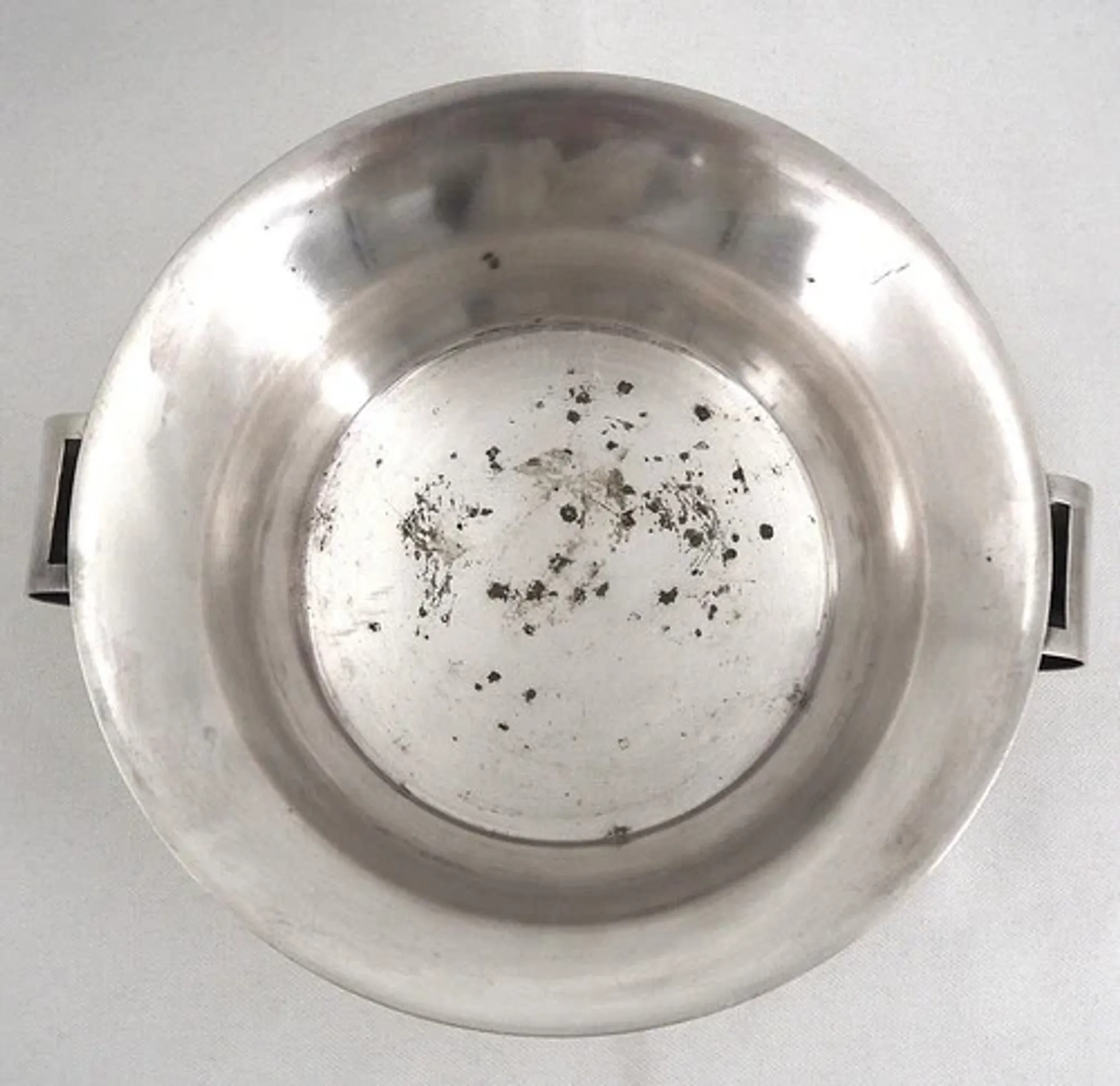 Christofle, Gallia, footed bowl, Art Deco, silver-plated, Fjerdingstad.