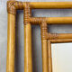 1960s rattan mirror France
