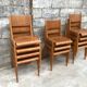 Series of 11 chairs 1950/1960