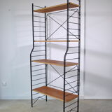 Library shelves 1960