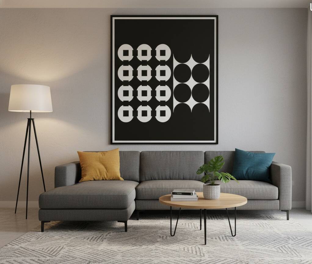 Victor Vasarely d'après œuvre copusculaire