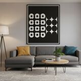 Victor Vasarely d'après œuvre copusculaire