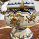 Faience vase from Desvres, Les Sables d'Olonne, late 19th century.
