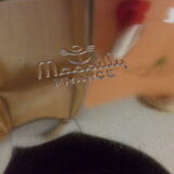 Massilly vintage sheet metal paper basket