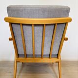 Mid-Century Boomerang Armchair by Jaroslav Smidek for Ton