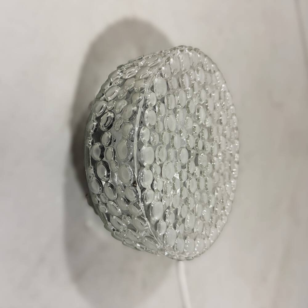 Bubble glass wall lamp ceiling lamp 1960's
