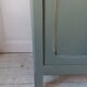 Vintage 1-door Parisian wardrobe re-enchanted in smoky green.