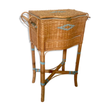 Sewing wicker basket