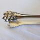 vintage silver-plated sugar tongs with English hallmark 2106272