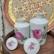 Antique white porcelain bottles