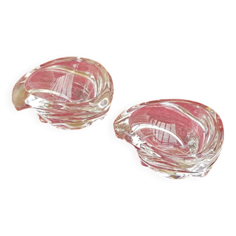 Crystal salt and pepper shaker set