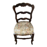 Chaise bois coquillage