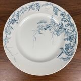 Large round iron earth dish "Pampre" model, JR