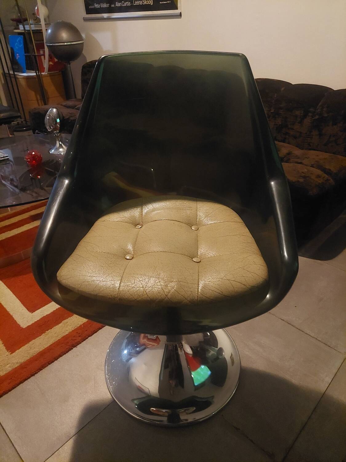 Roche Bobois swivel chair