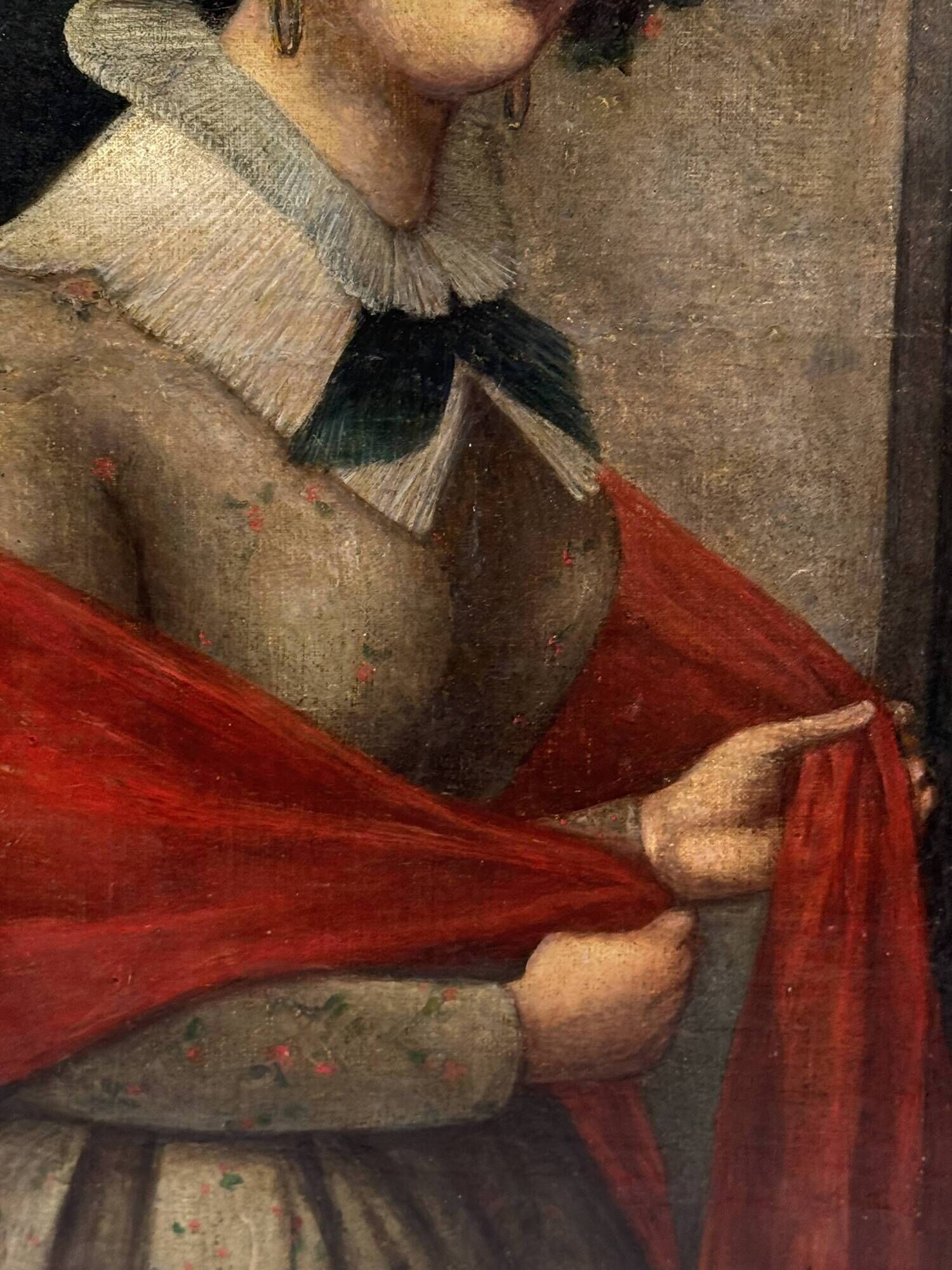 Portrait d'une jeune femme école italienne