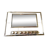 Miroir en faïence vintage