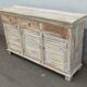 White wooden sideboard