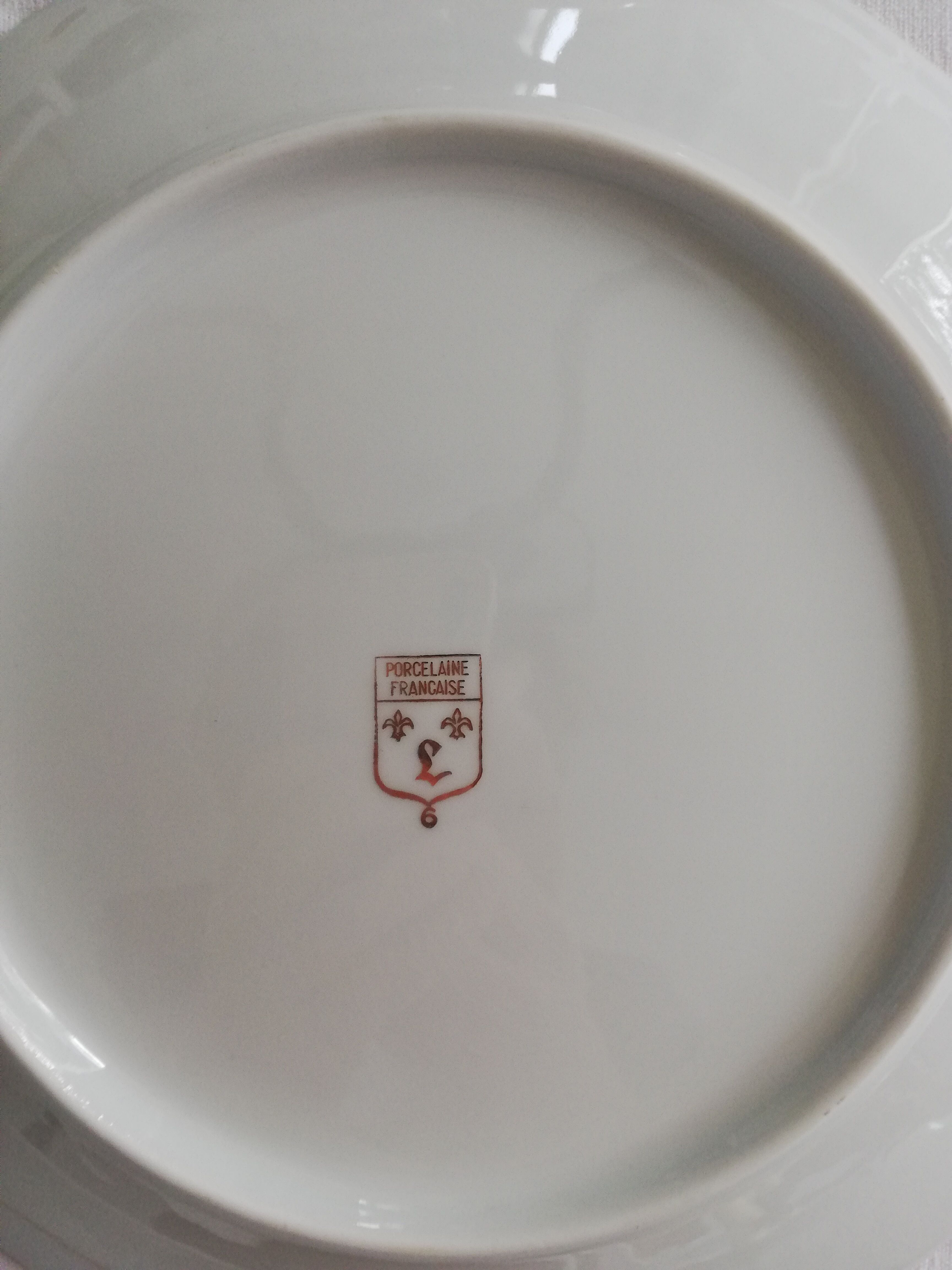 Vintage Fragonard porcelain plates