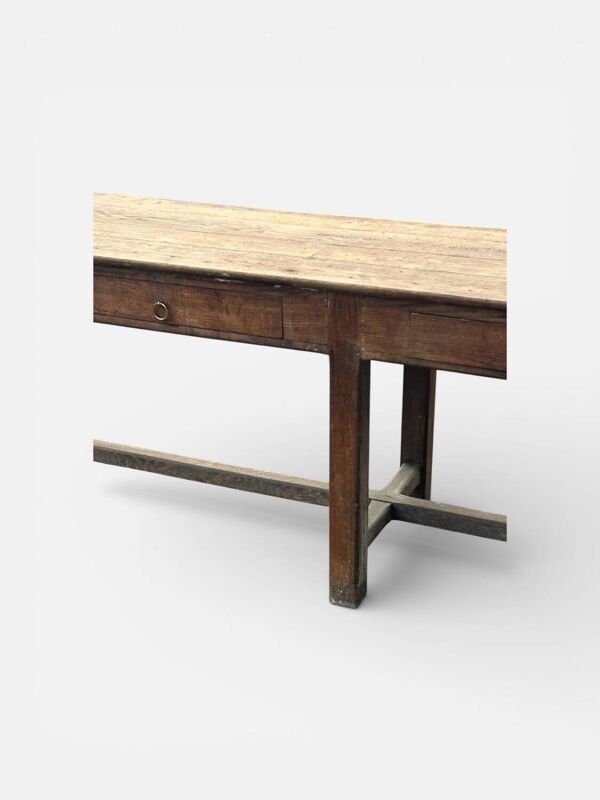 Grande console - desserte - meuble de métier ou de présentation - tabl