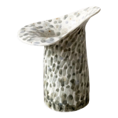 Organic porcelain vase