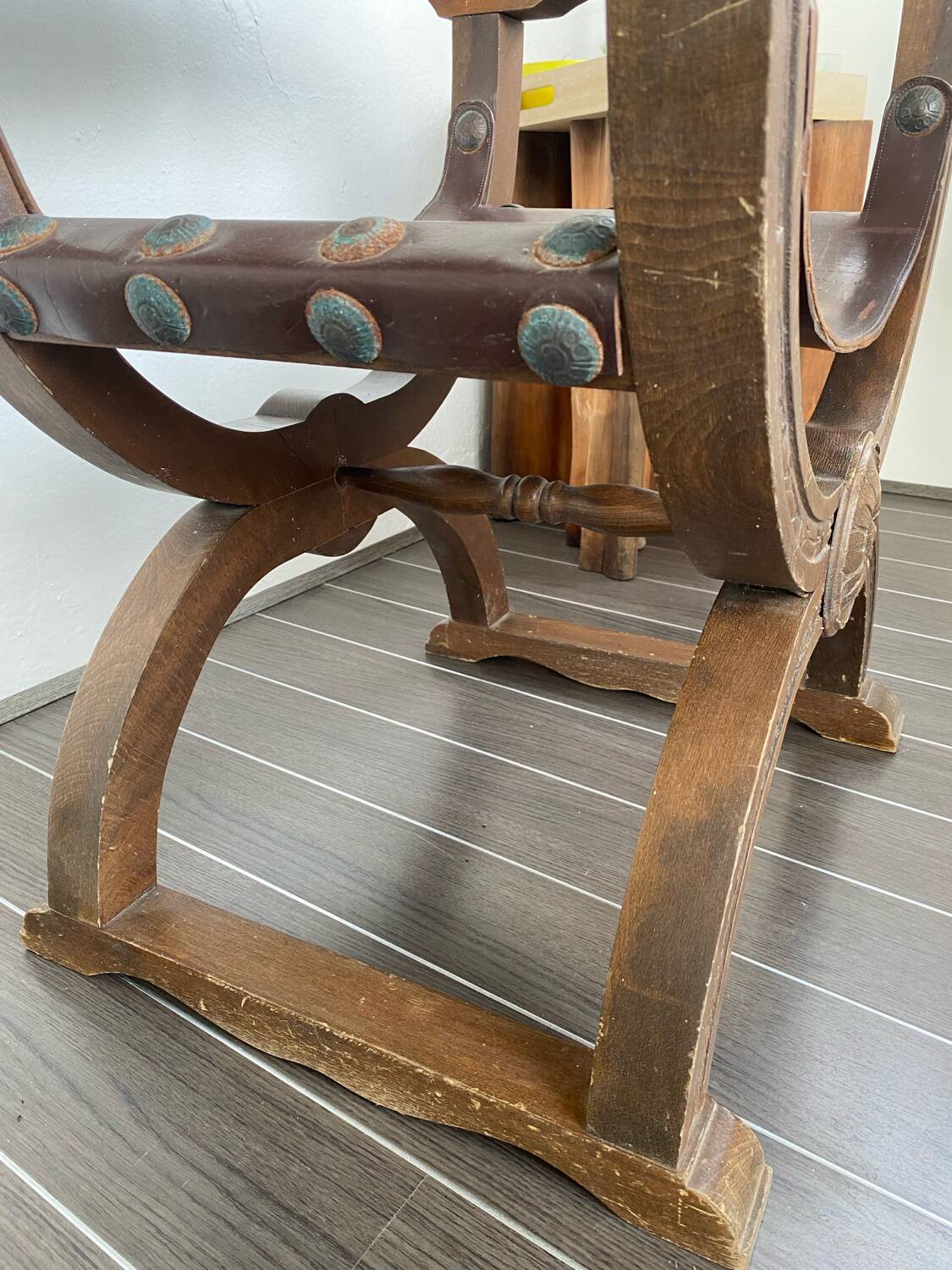 Fauteuil Dagobert en bois