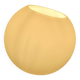 Lampe en opaline blanche 1980